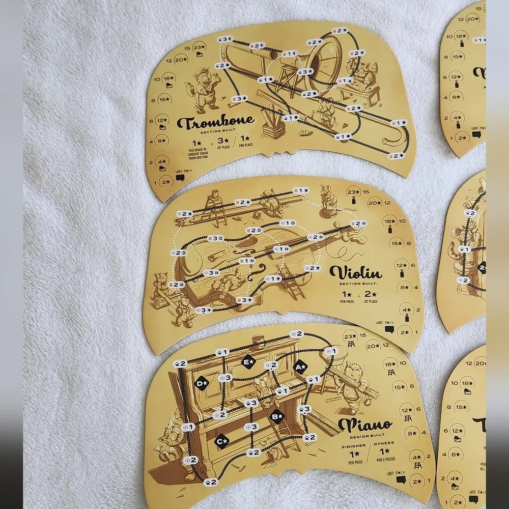 🎷 Shuffle and Swing Board Game Includes BONUS Instruments! 🐭